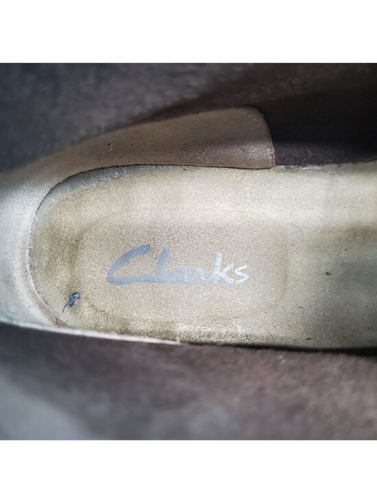 Clarks Shoes Mens Size 12 Bushacre Brown Leather Chukka Boots *Read*